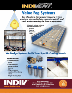 value fog systems poultry equipment