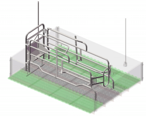 Swine Gestation Box indiv
