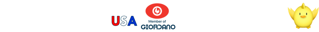 INDIV logo with slogan and Giordano logo