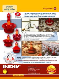 Polyfeeder Turkey Feeder